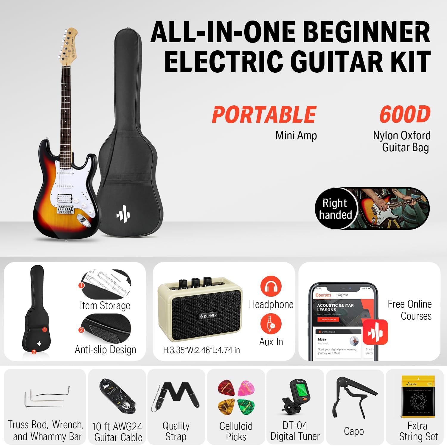 Budget Beginner Electric Guitar Kits Ranked: Donner, LyxPro, and Ibanez GIO Head-to-Head